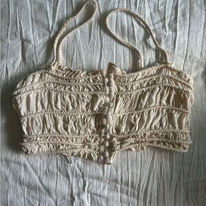 Urban Outfitters Women’s Size L Cream Chelsea Cami
